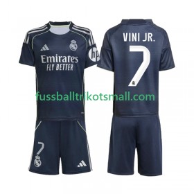 Fußballtrikots Real Madrid Vinicius Junior 7 Kinder 2025-2026 Kurzarm Auswärts-trikot kaufen